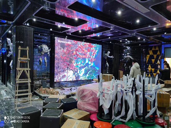 淄川室内P2.5全彩显示屏